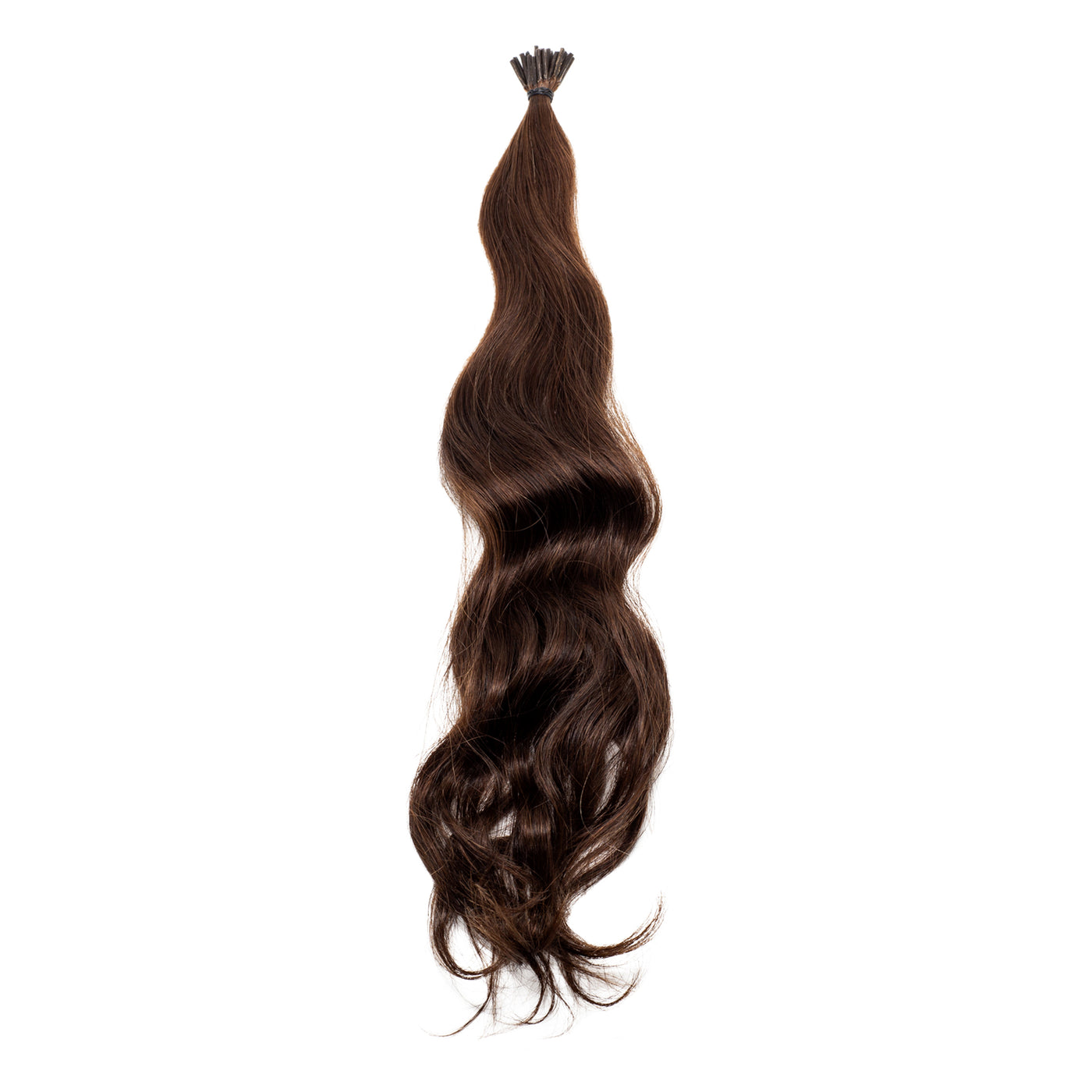 Indian I-Tip Hair Extensions - Natural Wavy