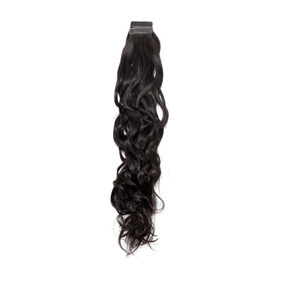 Indian Tape Hair Extensions - Natural Wavy