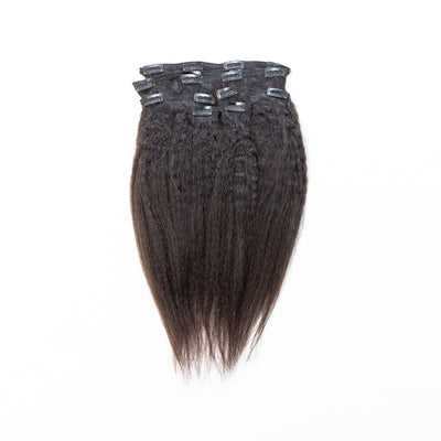 Clip-In Hair Extensions - Kinky Straight